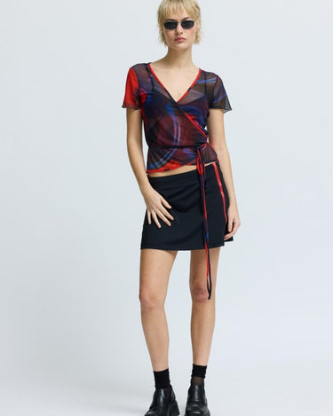 Résumé HarperRS Blouse Multi Red - KYOTO - Résumé