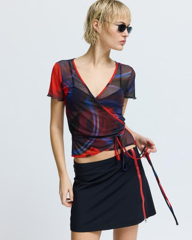 Résumé HarperRS Blouse Multi Red - KYOTO - Résumé