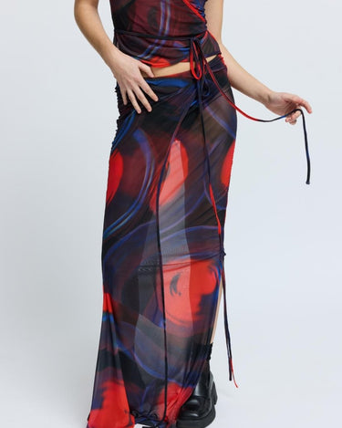 Résumé HarperRS Skirt Multi Red - KYOTO - Résumé