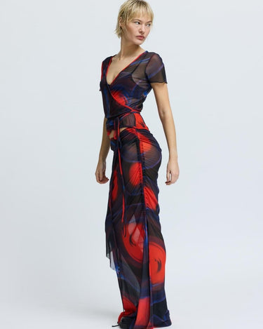 Résumé HarperRS Skirt Multi Red - KYOTO - Résumé