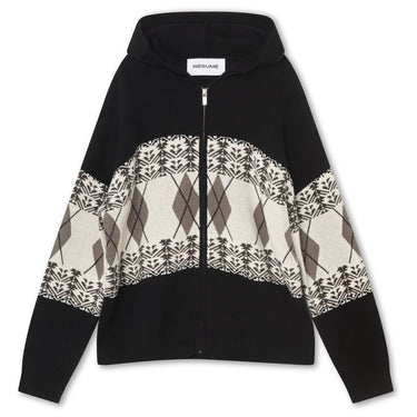 Résumé HaydenRS Knit Hoodie Black - KYOTO - Résumé