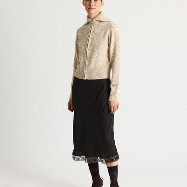 Résumé KiannaRS Knit Zip Creme - KYOTO - Résumé