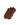 ROTOTO R1488 PILE SOCKSLIPPER Brown/black - KYOTO - ROTOTO