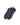ROTOTO R1488 PILE SOCKSLIPPER Purple/green - KYOTO - ROTOTO