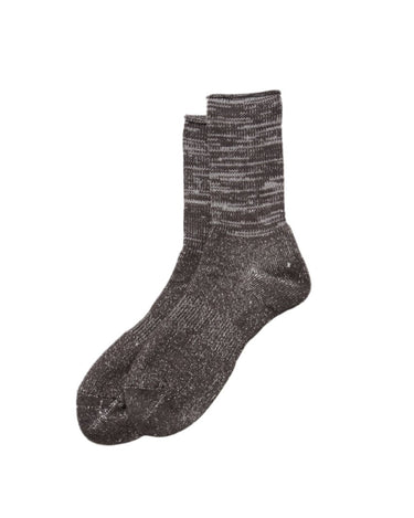 ROTOTO R1511 CHARCOAL socks - KYOTO - ROTOTO