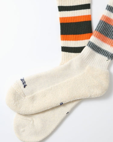 ROTOTO R1622 3 PACK EVERYDAY ATHLETIC SOCKS PACK A - KYOTO - ROTOTO