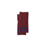 ROTOTO R5092 STRIPE SEAMLESS MAROON/NAVY BLUE HAND WARMER - KYOTO - ROTOTO