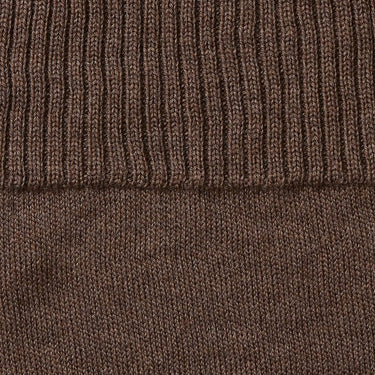 ROTOTO R5158 EXTRA FINE MERINO SEAMLESS SNOOD BROWN neckwarmer - KYOTO - ROTOTO