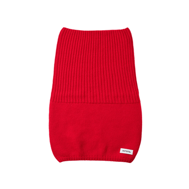 ROTOTO R5158 EXTRA FINE MERINO SEAMLESS SNOOD RED neckwarmer - KYOTO - ROTOTO
