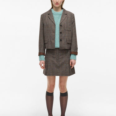 ROUGE EDIT ROUBRENT MW SHORT SKIRT Chicory Coffee - KYOTO - ROUGE EDIT