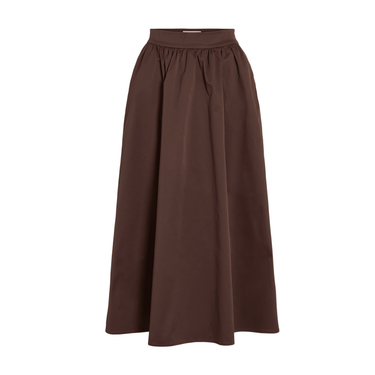 ROUGE EDIT ROUDETTA HW ANKLE SKIRT/R Chicory Coffee - KYOTO - ROUGE EDIT