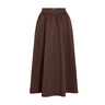 ROUGE EDIT ROUDETTA HW ANKLE SKIRT/R Chicory Coffee - KYOTO - ROUGE EDIT