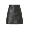 Rouge Edit ROUELENNE HW SHORT LEATHER SKIRT Meteorite - KYOTO - Rouge Edit