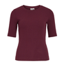 ROUGE EDIT ROUHELENA 2/4 O - NECK TEE Decadent Chocolate - KYOTO - ROUGE EDIT