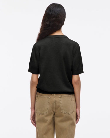 ROUGE EDIT ROUKATE SS O - NECK KNIT Meteorite - KYOTO - ROUGE EDIT