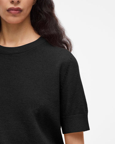 ROUGE EDIT ROUKATE SS O - NECK KNIT Meteorite - KYOTO - ROUGE EDIT