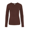 ROUGE EDIT ROUMAPLE LS O - NECK TEE Chicory Coffee - KYOTO - ROUGE EDIT