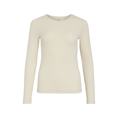 Rouge Edit ROUMAPLE L/S O - NECK TEE/2/PF Birch - KYOTO - Rouge Edit