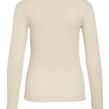 Rouge Edit ROUMAPLE L/S O - NECK TEE/2/PF Birch - KYOTO - Rouge Edit