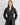 Rouge Edit Roumaya L/S Oversized Leather Coat/pf Meteorite - KYOTO - Rouge Edit