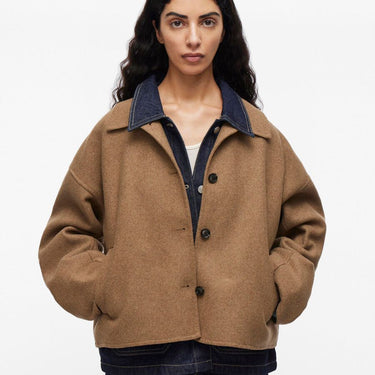 ROUGE EDIT ROUMYLENE LS JACKET Petrified Oak - KYOTO - ROUGE EDIT