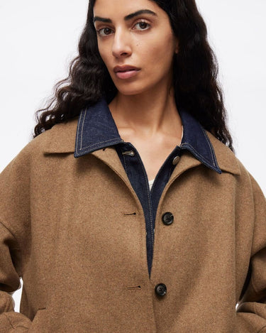 ROUGE EDIT ROUMYLENE LS JACKET Petrified Oak - KYOTO - ROUGE EDIT