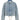 Rouge Edit Routiana L/S Denim Bomber Jacket Light Blue Denim Dull Gold