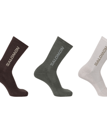 Salomon EVERYDAY CREW 3 - PACK - SILVER CLOUD - SEDONA Strømper - KYOTO - Salomon