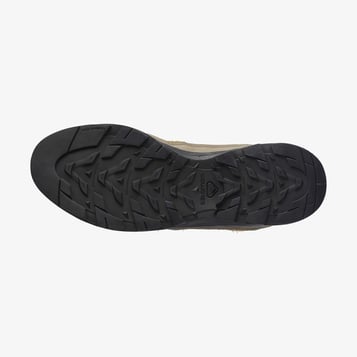 Salomon X - ALP SUEDE Bronze Brown/Woodt Sneakers - KYOTO - Salomon