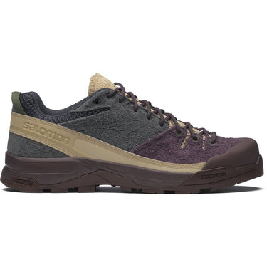 Salomon X - ALP SUEDE Plum Perfect/Nine Iron Sneakers - KYOTO - Salomon