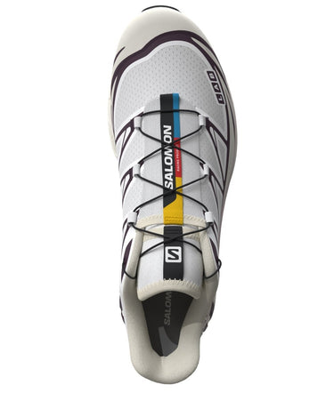 Salomon XT - 6 White/Vanilla Ice/Plum Sneakers - KYOTO - Salomon