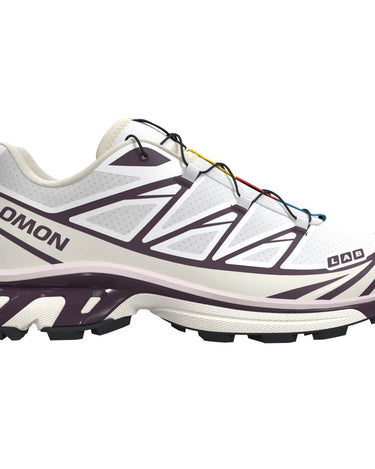 Salomon XT - 6 White/Vanilla Ice/Plum Sneakers - KYOTO - Salomon