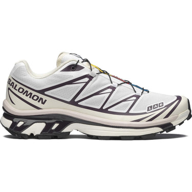 Salomon XT - 6 White/Vanilla Ice/Plum Sneakers - KYOTO - Salomon