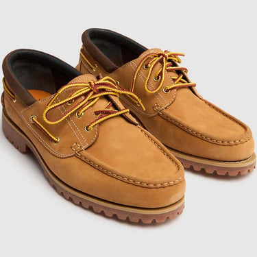 Timberland 3-Eye lug boat shoe WHEAT NUBUCK Yellow