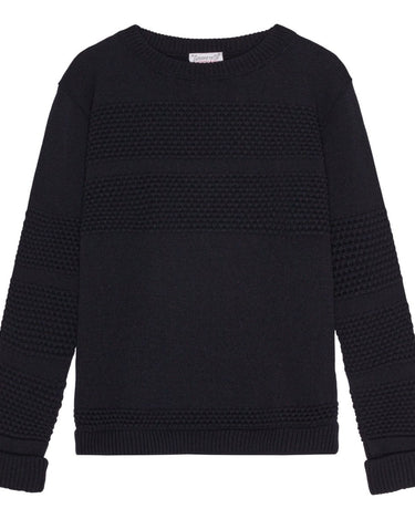 SNS FISHERMAN - II crew neck rund hals Navy Blue - KYOTO - S. N. S. HERNING