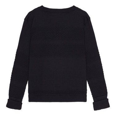 SNS FISHERMAN - II crew neck rund hals Navy Blue - KYOTO - S. N. S. HERNING