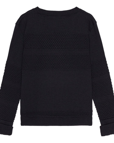 SNS FISHERMAN - II crew neck rund hals Navy Blue - KYOTO - S. N. S. HERNING