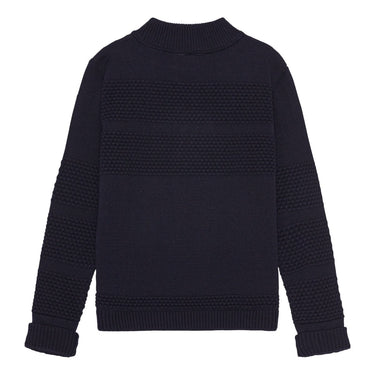 SNS FISHERMAN - II crew neck rund hals Navy Blue - KYOTO - S. N. S. HERNING