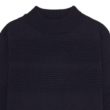 SNS FISHERMAN - II sweater Høj Hals Navy blue - KYOTO - S. N. S. HERNING