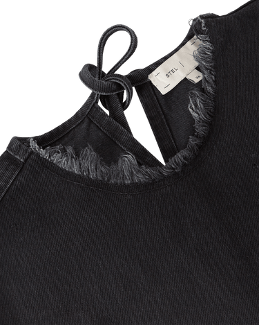STEL D02.TP.BlackLagos BLACK WASH Top - KYOTO - STEL