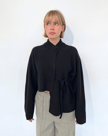 STEL K07.TP.Leeds BLACK Knit - KYOTO - STEL