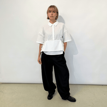 STEL W01.TR.Geneva BLACK Trouser - KYOTO - STEL
