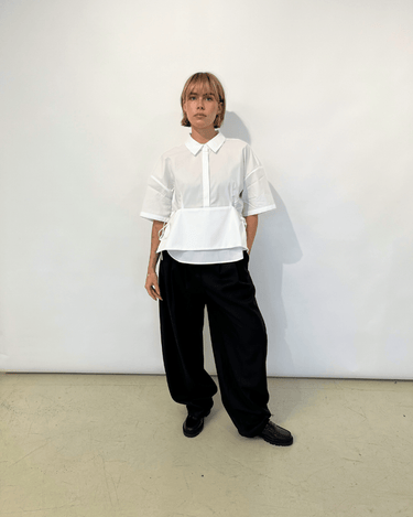 STEL W01.TR.Geneva BLACK Trouser - KYOTO - STEL