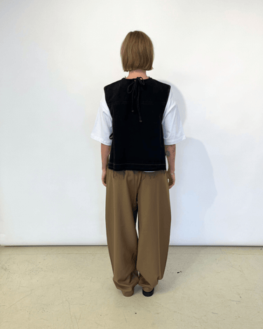 STEL W01.TR.Geneva WALNUT trouser - KYOTO - STEL