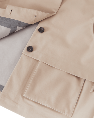STEL W02.JA.Paralia KHAKI jakke - KYOTO - STEL
