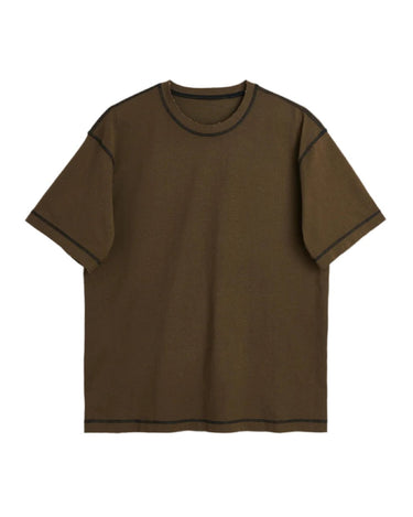 Sunflower CONTRAST TEE BROWN - KYOTO - Sunflower