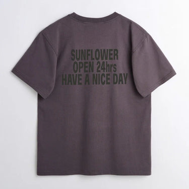 Sunflower EASY HOURS TEE ANTRACITE - KYOTO - Sunflower
