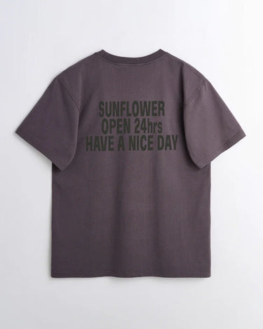Sunflower EASY HOURS TEE ANTRACITE - KYOTO - Sunflower