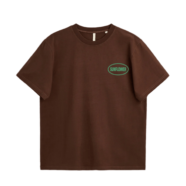 Sunflower EASY HOURS TEE BROWN - KYOTO - Sunflower
