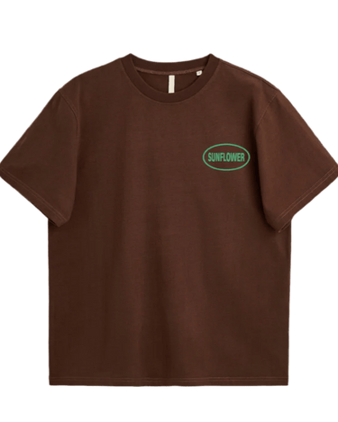 Sunflower EASY HOURS TEE BROWN - KYOTO - Sunflower